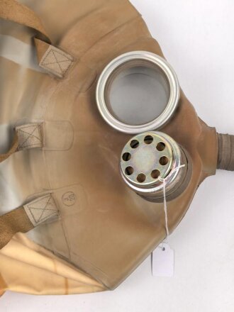 Russland, Gasmaske für Kopfverletzte Modell SchR-2. Guter Zustand