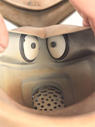 Tschechoslowakei, Gasmaske Modell CM4, guter Zustand