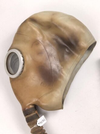 Russland, Gasmaske mit Schlauch ,   in gutem Zustand