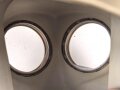 Russland, Gasmaske mit Schlauch ,   in gutem Zustand