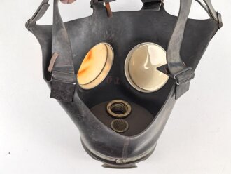 Frankreich 2.Weltkrieg , Gasmaske Salvator TC38