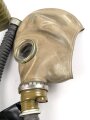 Russland, Gasmaske GP5 grau , mit Schlauch und Filter in Bereitschaftstasche. Guter Gesamtzustand
