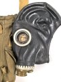 Russland, Gasmaske GP5 mit Filter in Bereitschaftstasche, guter Gesamtzustand