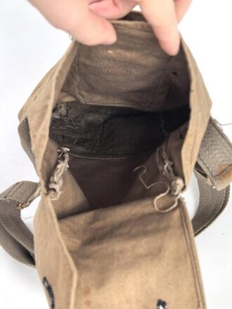 Bereitschaftstasche für eine Gasmaske, keine Markierungen