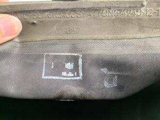 Bundeswehr, Gasmaske Modell 1965 in Tasche, mit Zubehör. Gebraucht