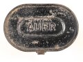 Deutschland,  Bereitschaftsbüchse für eine Gasmaske "AUER" Trageriemen inliegend, wahrscheinlich aus den 1930iger Jahren