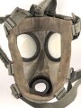 Deutschland,  Atemschutzmaske AUER Modell 744, Maskenkörper angetrocknet