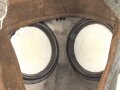 Deutschland,  Atemschutzmaske AUER Modell 747, Maskenkörper angetrocknet