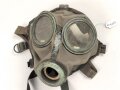 Deutschland,  Atemschutzmaske Degea D.R.P , datiert 1929, Maskenkörper angetrocknet