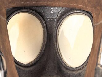 Österreich, Leder B Maske , Hersteller Ditmar Wien