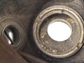 Österreich, Leder B Maske , Hersteller Ditmar Wien