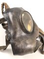 Österreich, Leder B Maske , Hersteller Draeger Wien