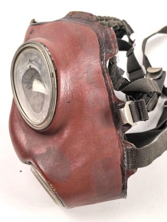 Deutschland,  Atemschutzmaske Leder B Maske Draeger,...
