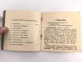 Dänemark, Bedienungsanleitung für die Zivilgasmaske M 1938, datiert 1939, 16 Seiten, Maße: 8 x 8cm