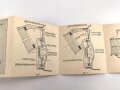 Dänemark, Bedienungsanleitung für die Zivilgasmaske M 1938, datiert 1939, 16 Seiten, Maße: 8 x 8cm