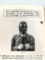 Deutschland nach 1945, Gebrauchsanweisung für das Dräger KG Gerät Modell 210, datiert 1952, 19 Seiten, DIN A6, gelocht