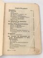 1. Weltkrieg, "Feld-Anweisung - Selbstretter Dräger Tübben" datiert 1915, 48 Seiten, DIN A6