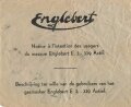 Belgien/Frankreich, Bedienungsanleitung für die Gasmaske Englebert E. 2.-239 Actif aus der Zeit des 2. Weltkrieges, DIN A4 und Briefumschlag