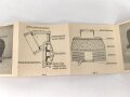 Dänemark, Bedienungsanleitung für die Zivilgasmaske M 1938, datiert 1939, 16 Seiten, Maße:8 x 8cm
