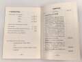 Deutschland nach 1945, Gebrauchsanweisung für AUER Pressluftatmer Da 58/1600, 32 Seiten, DIN A6