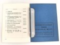 Deutschland nach 1945, Gebrauchsanweisung für AUER Pressluftatmer Da 58/1600, 32 Seiten, DIN A6