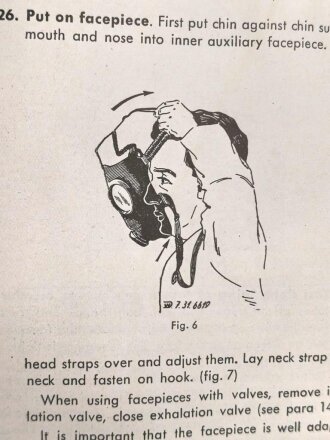 Drägerwerk, "Instructions for operating" Bedienungsanleitung für ein Sauerstoff-Atemschutzgerät R3.4-1", 16 Seiten, DIN A6, englisch