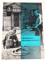 Dräger "Frischluft-Schlauchgeräte" Bestellheft, datiert 1961, über DIN A4, gelocht,