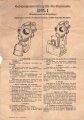 Luftschutz, Gebrauchsanweisung für die Gasmaske DM.1, / Tschechische Beutegasmaske, DIN A4