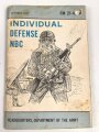 U.S. Army, FM 21-41 "Individual Defende NBC" October 1977, DIN A6
