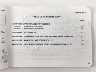 U.S. Technical Manual 3-4240-279-10 "Mask, Chemical-Biological: Field " October 1987, DIN A6