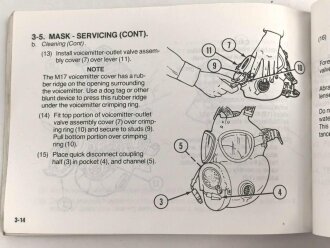 U.S. Technical Manual 3-4240-279-10 "Mask, Chemical-Biological: Field " October 1987, DIN A6
