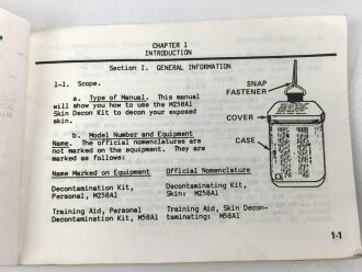 U.S. Technical Manual 3-4240-216-10 "Operators Manual" May 1985, DIN A6