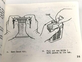 U.S. Technical Manual 3-4240-216-10 "Operators Manual" May 1985, DIN A6