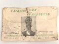 Belgien, Gebrauchsanweisung für die zivile Gasmaske Typs L.702, ca. DIN A5