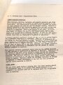 U.S. "Supplementary Notes on universal Gas Masks", DIN A4 with envelope