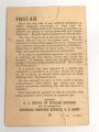 U.S.  WWII booklet "Your Gas Mask", DIN A6