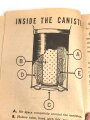 U.S.  WWII booklet "Your Gas Mask", DIN A6