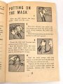 U.S.  WWII booklet "Your Gas Mask", DIN A6