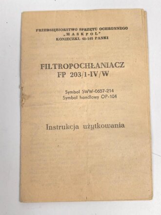 Polen, Bedienungsanleitung für einen...