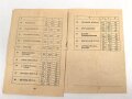 Polen, Bedienungsanleitung für einen Mehrstoff-Atemfilter des Types FP 23/1-IV/W, 11 Seiten, DIN A6