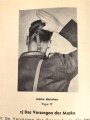 Schweizerische Armee " Die Gasmaske 53" datiert 1957, 55 Seiten, DIN A6