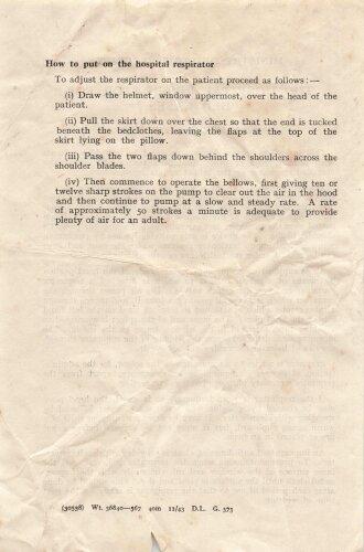 Großbritannien, Gebrauchsanweisung des britischen...