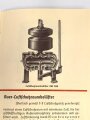 "Der Gasschutz im Werkluftschutz" Auer, 24 Seiten, DIN A6, Druckvermerk von 1940
