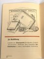 "Der Gasschutz im Werkluftschutz" Auer, 24 Seiten, DIN A6, Druckvermerk von 1940