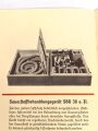 "Der Gasschutz im Werkluftschutz" Auer, 24 Seiten, DIN A6, Druckvermerk von 1940
