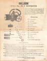 U.S. "Style No. 941P Respirator" DIN A4