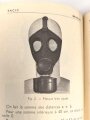 Belgien/Frankreich, Gebrauchsanweisung für die zivile Gasmaske AG. 9 aus der Zeit des zweiten Weltkriegs, über DIN A6