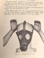 Belgien/Frankreich, Gebrauchsanweisung für die zivile Gasmaske AG. 9 aus der Zeit des zweiten Weltkriegs, über DIN A6