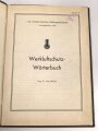 "Werkluftschutz-Wörterbuch"IG Farben,  20 Seiten, über DIN A6