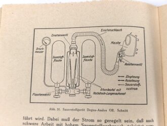 "Giftgase und Gasschutz" 77 Seiten, DIN A5, aus der Zeit des 2. Weltkrieg